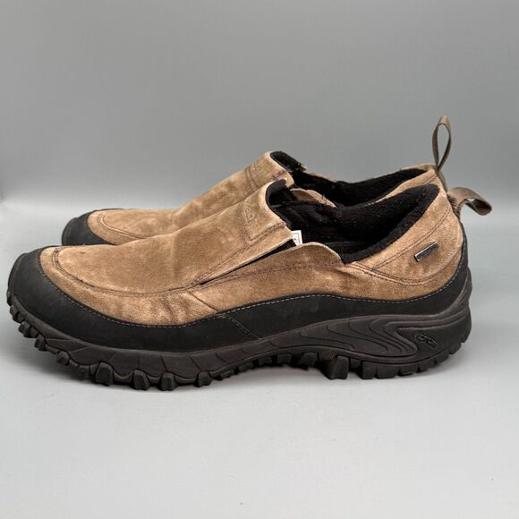 Merrell Shiver Moc 2 Hiking Shoe Men\'s 14 Brown Suede Slip-On Waterproof Outdoor main image 2